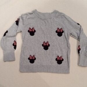 GAP Gray Kids Sweater with Bow Accents